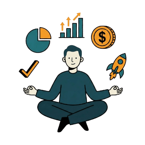 Financial clarity and growth illustration